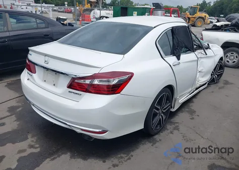 2017 Honda Accord Sport z USA, uszkodzony, nr VIN 1HGCR2F59HA063767